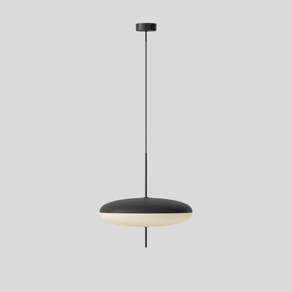 Lustra Suspension Noir Peint Réuni pour Salon