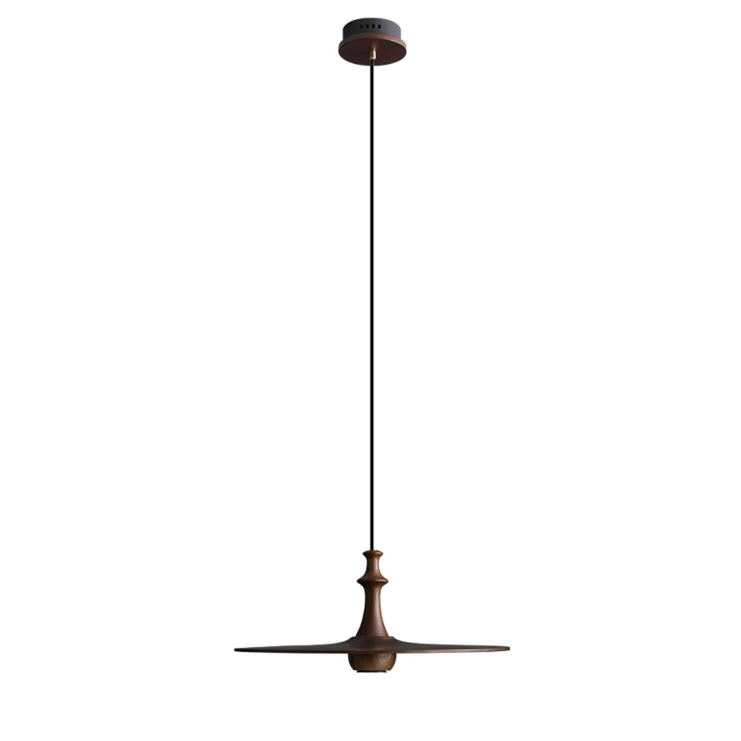 Spindle Suspension en Bois Tournante