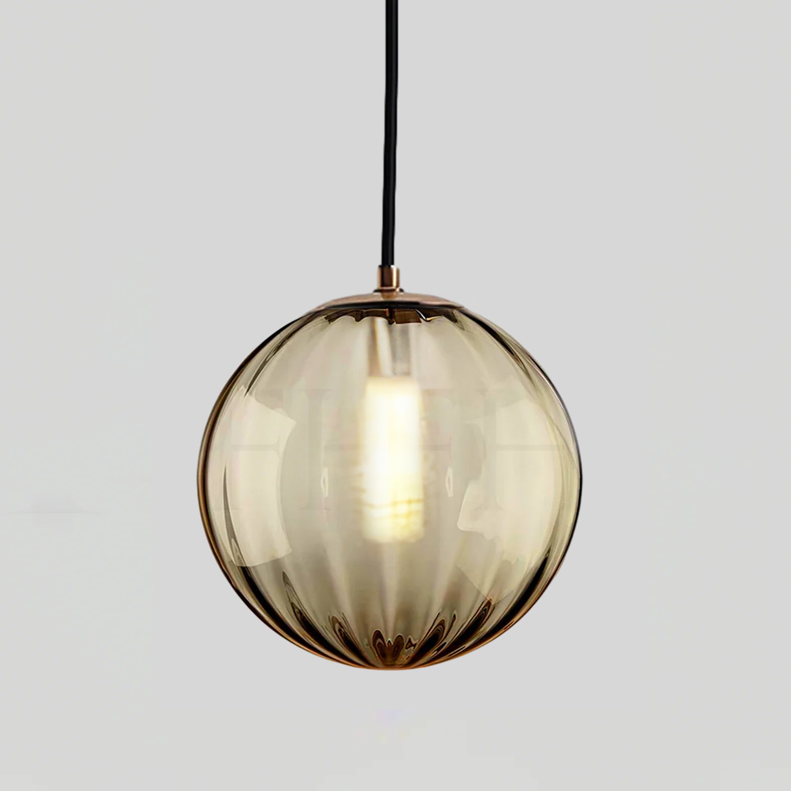 Halore Suspension Vintage en Verre