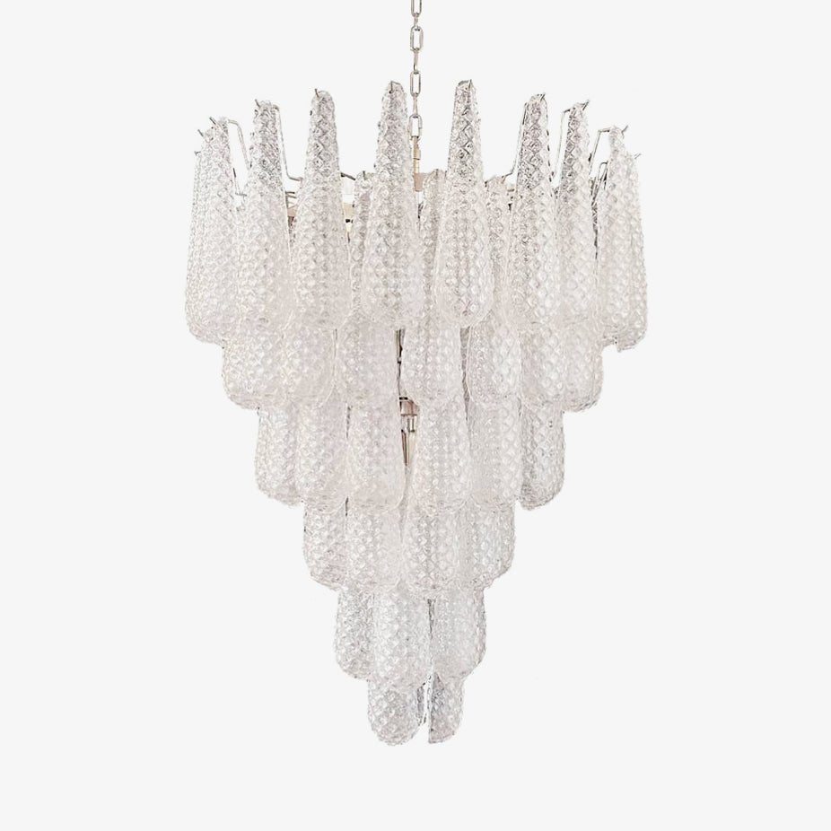 Aurora Lustre Pigne en Verre de Murano Texturé Luxe