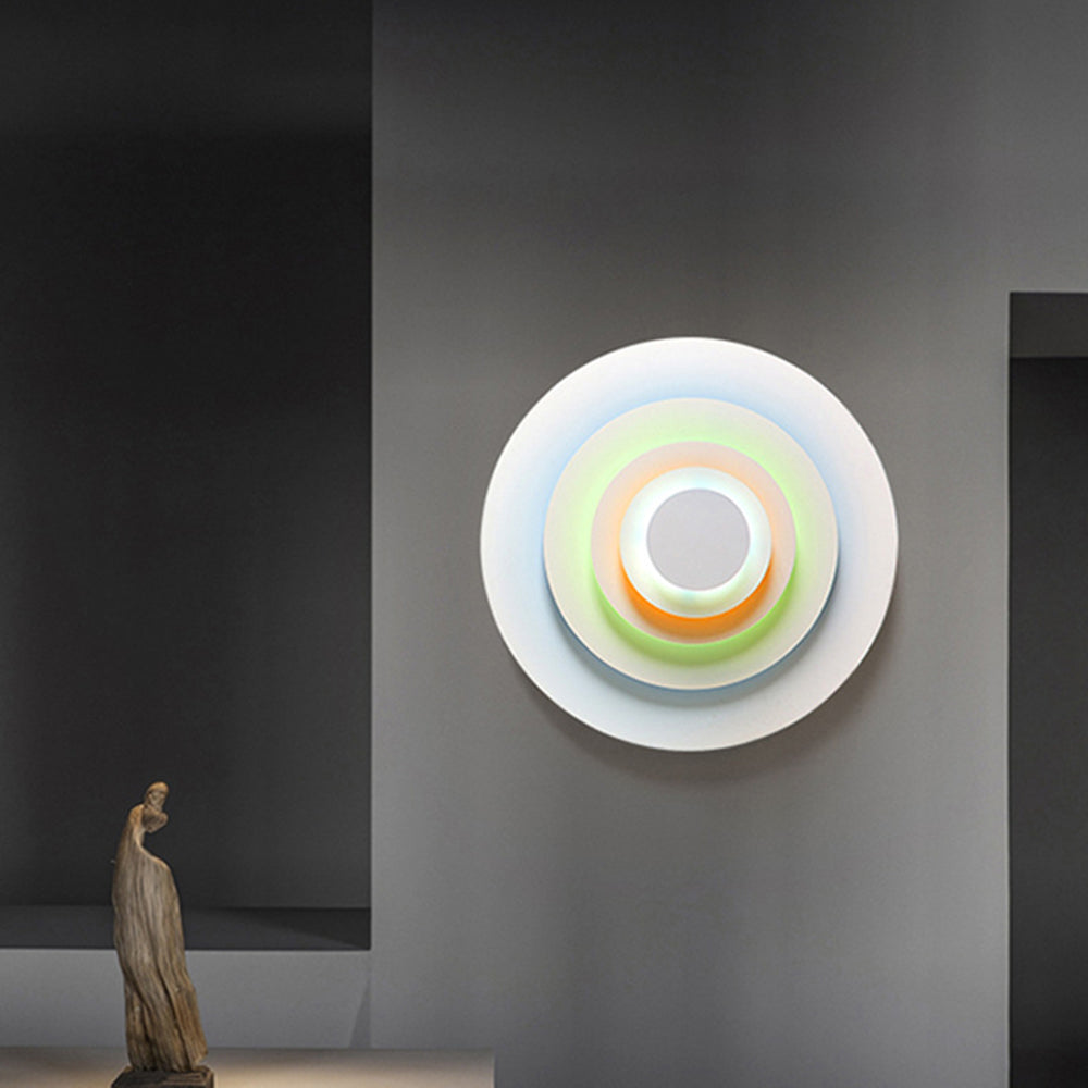 Noen Applique Murale Moderne Multicolore. Rose/Bleu/Jaune. Salon