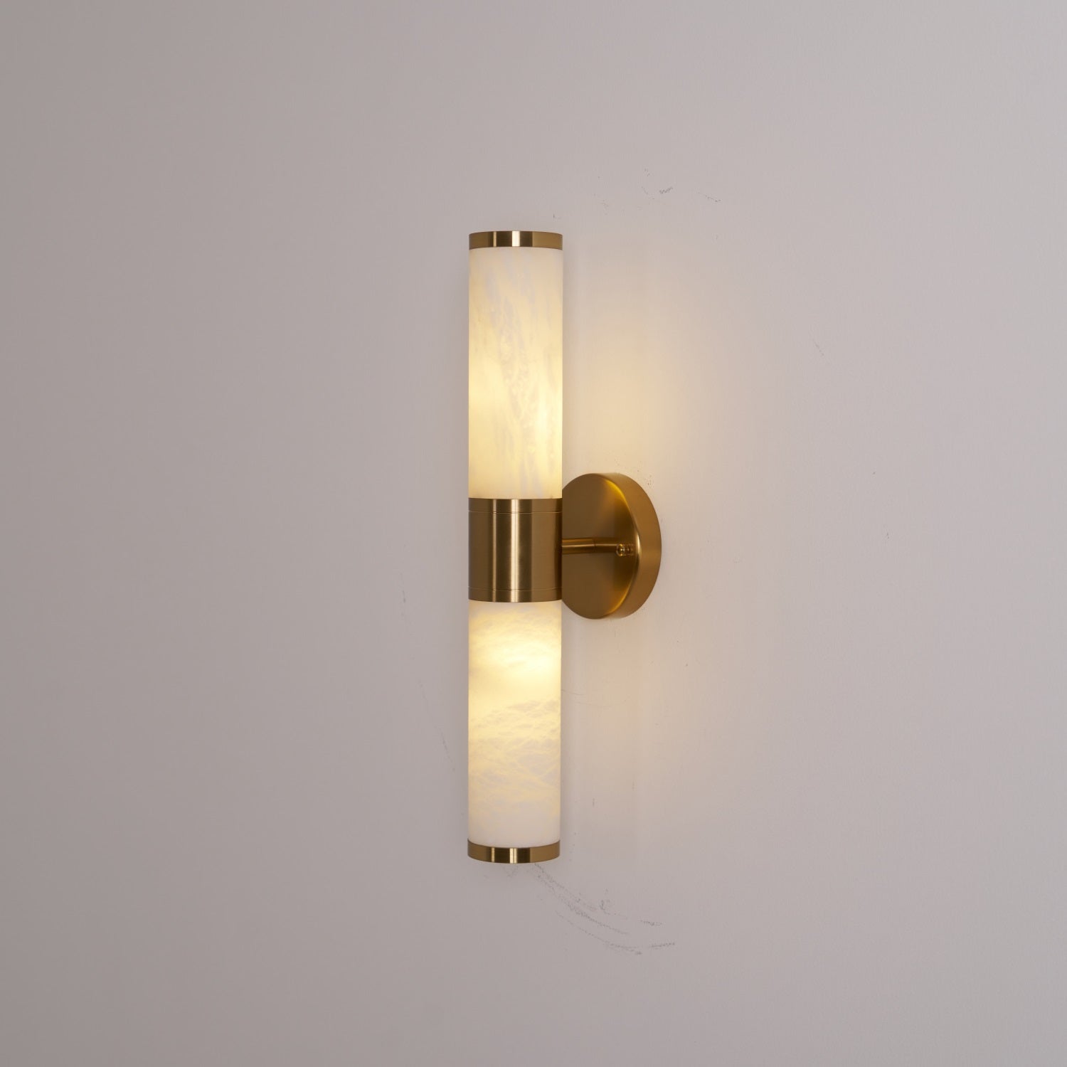 Kaia Applique Murale en Albâtre Minimaliste