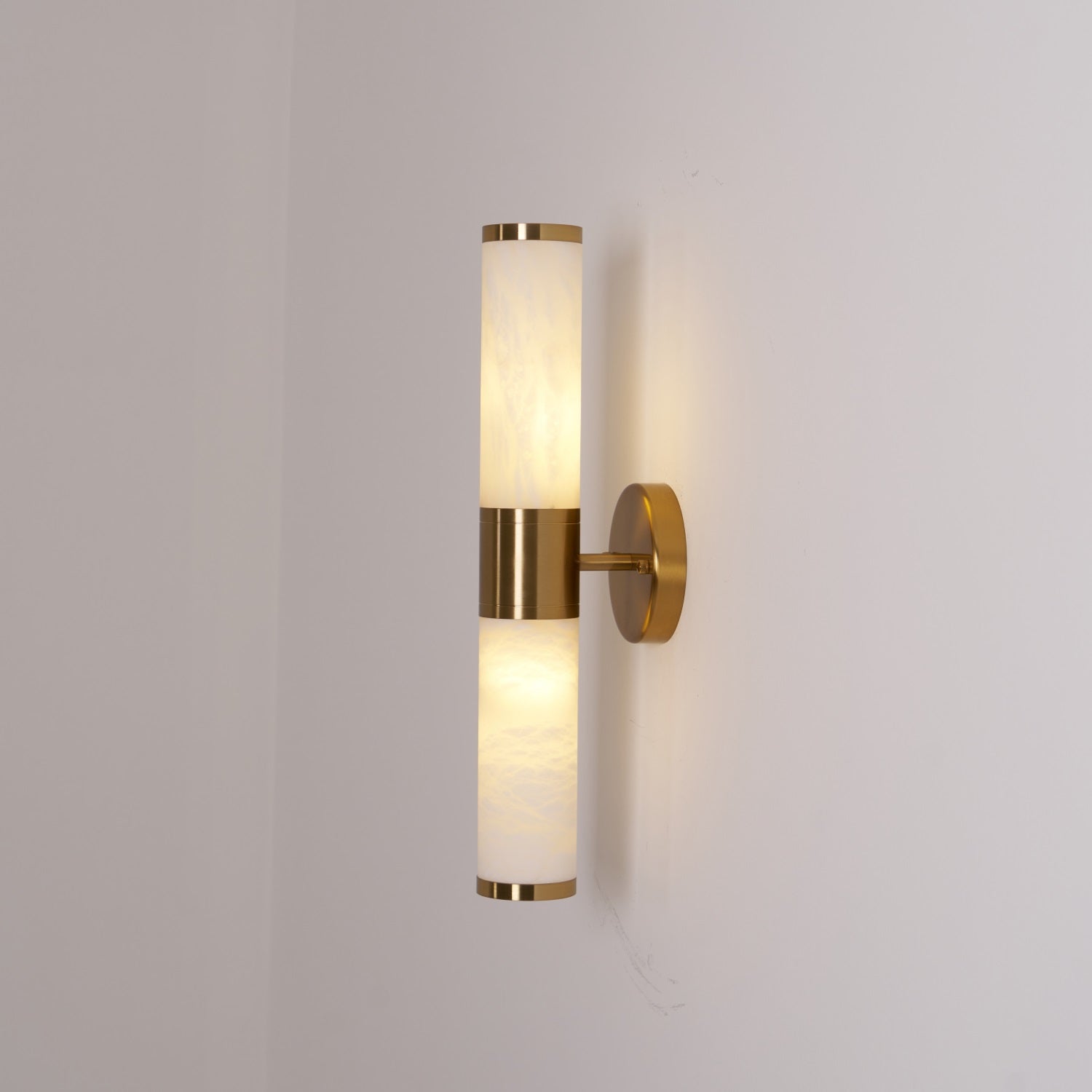 Kaia Applique Murale en Albâtre Minimaliste