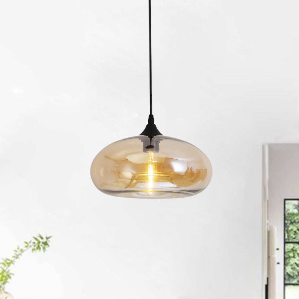 Lurea Lampes Suspendues en Verre Modernes Nordiques Chambre à Coucher
