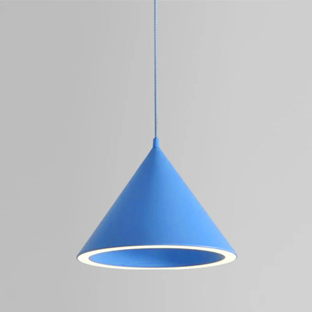 Breya Suspension Entonnoir Moderne. Métal/Acrylique. Noir/Blanc/Jaune/Bleu/Rose/Gris. Chambre à Coucher