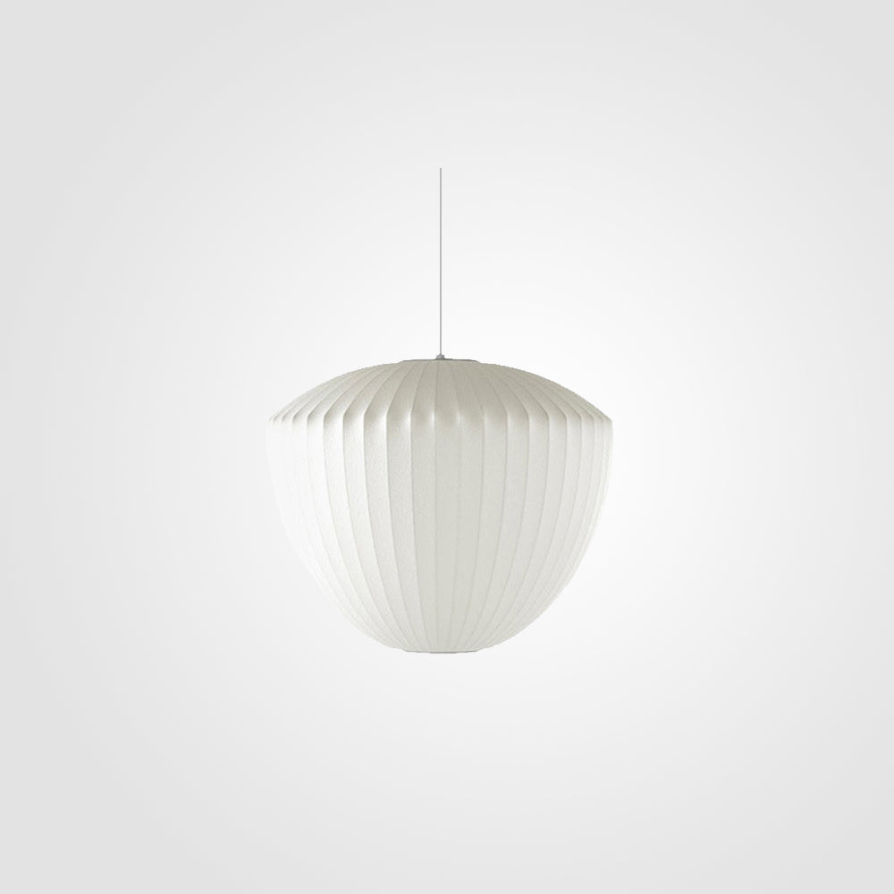 Etrio Suspension Vintage. Métal/Tissu. Blanc. Bar