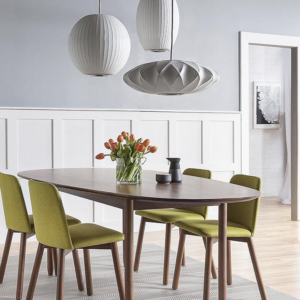 Etrio Suspension Vintage. Métal/Tissu. Blanc. Bar
