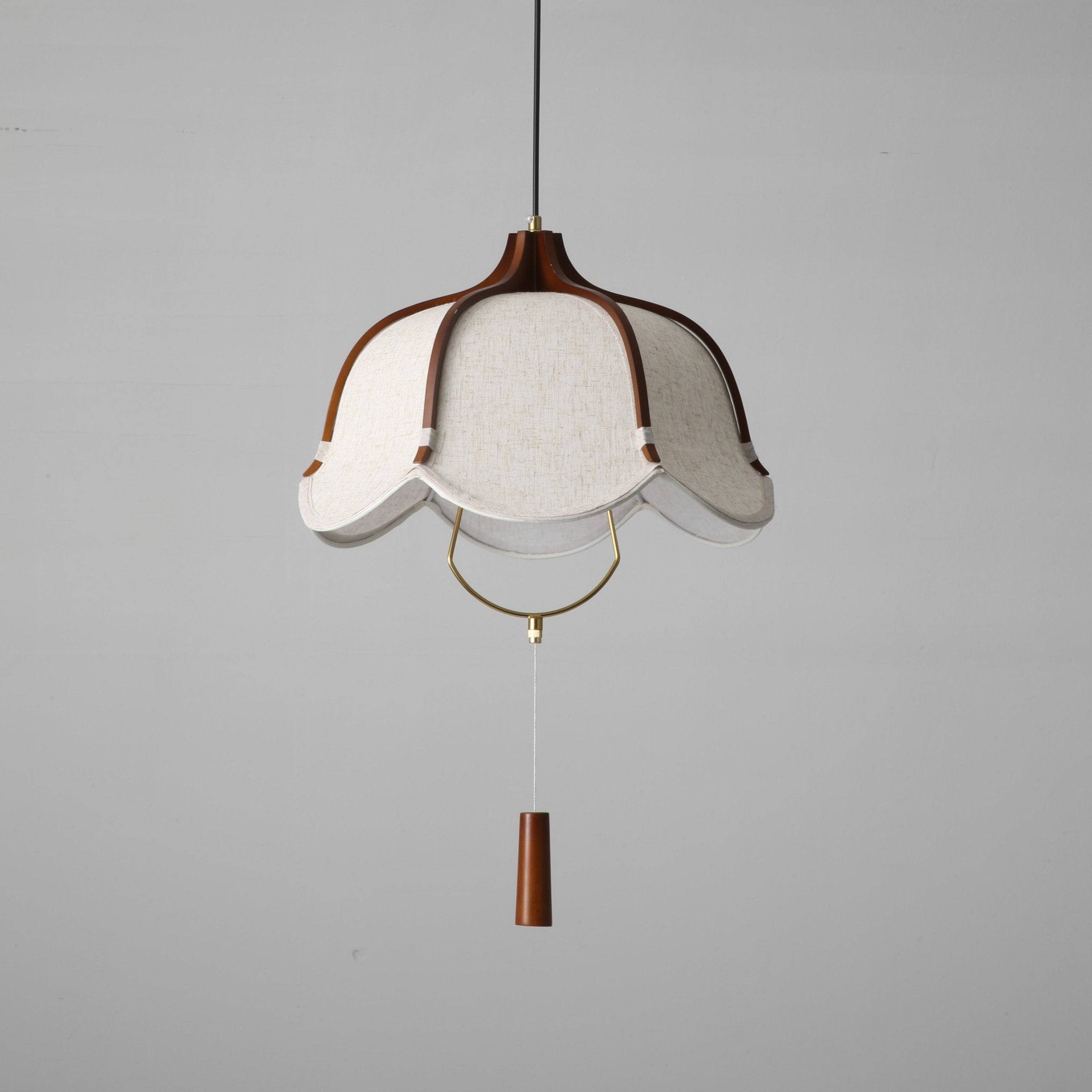 Lustra Suspension Lampe Lanterne Moderne en Tissu