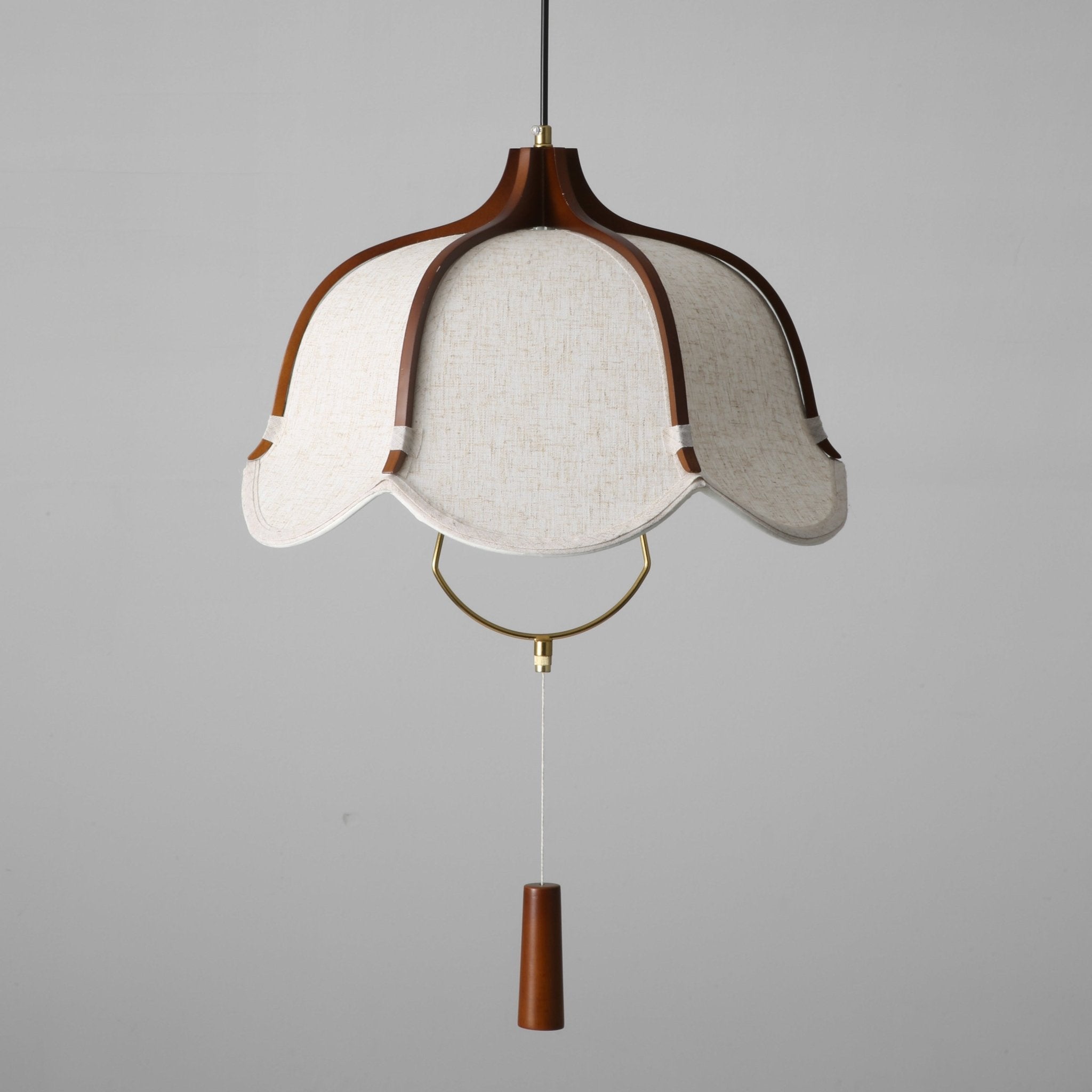 Lustra Suspension Lampe Lanterne Moderne en Tissu