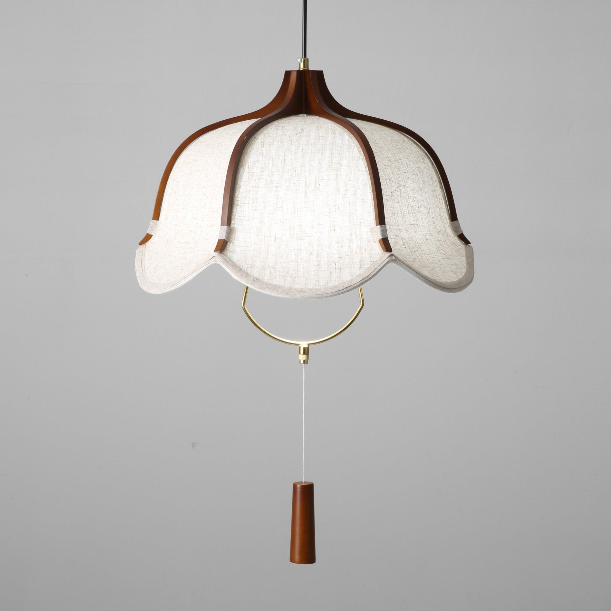 Lustra Suspension Lampe Lanterne Moderne en Tissu