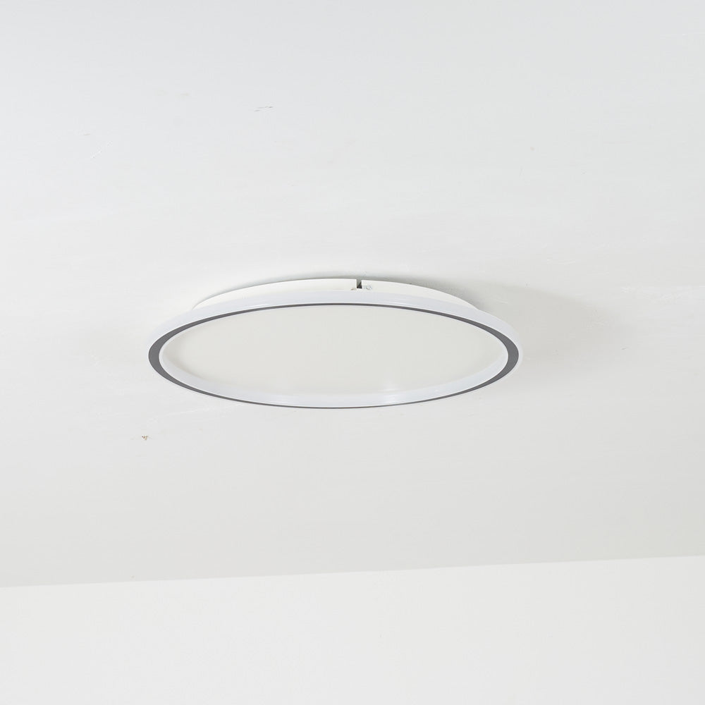 Quasso Plafonnier Rond ModerneBlanc/Noir. Salon
