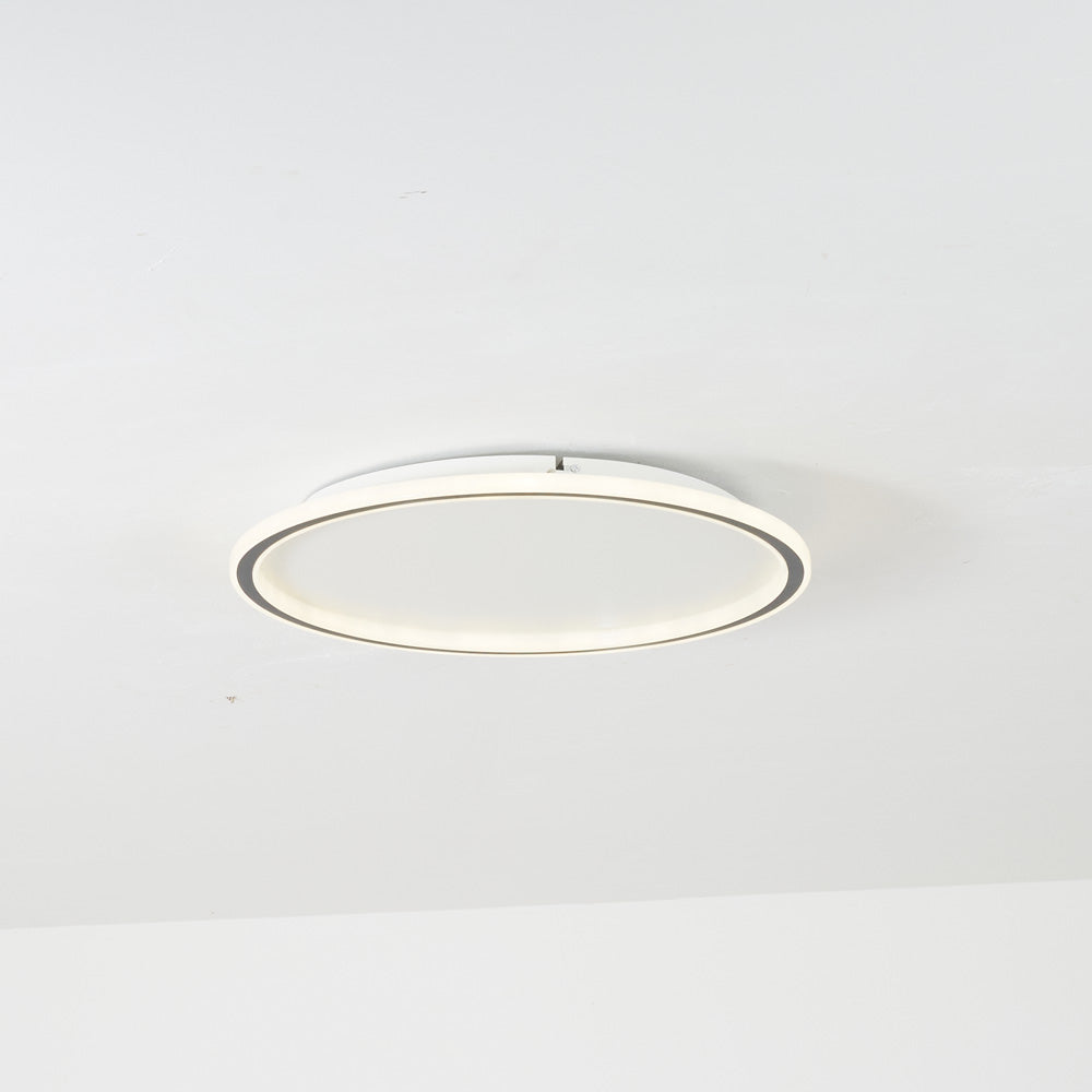 Quasso Plafonnier Rond ModerneBlanc/Noir. Salon