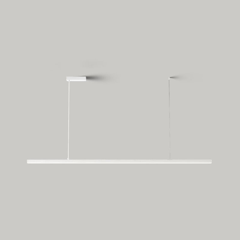 Xirro Suspension Linéaire Minimaliste Noir/Blanc. Chambre