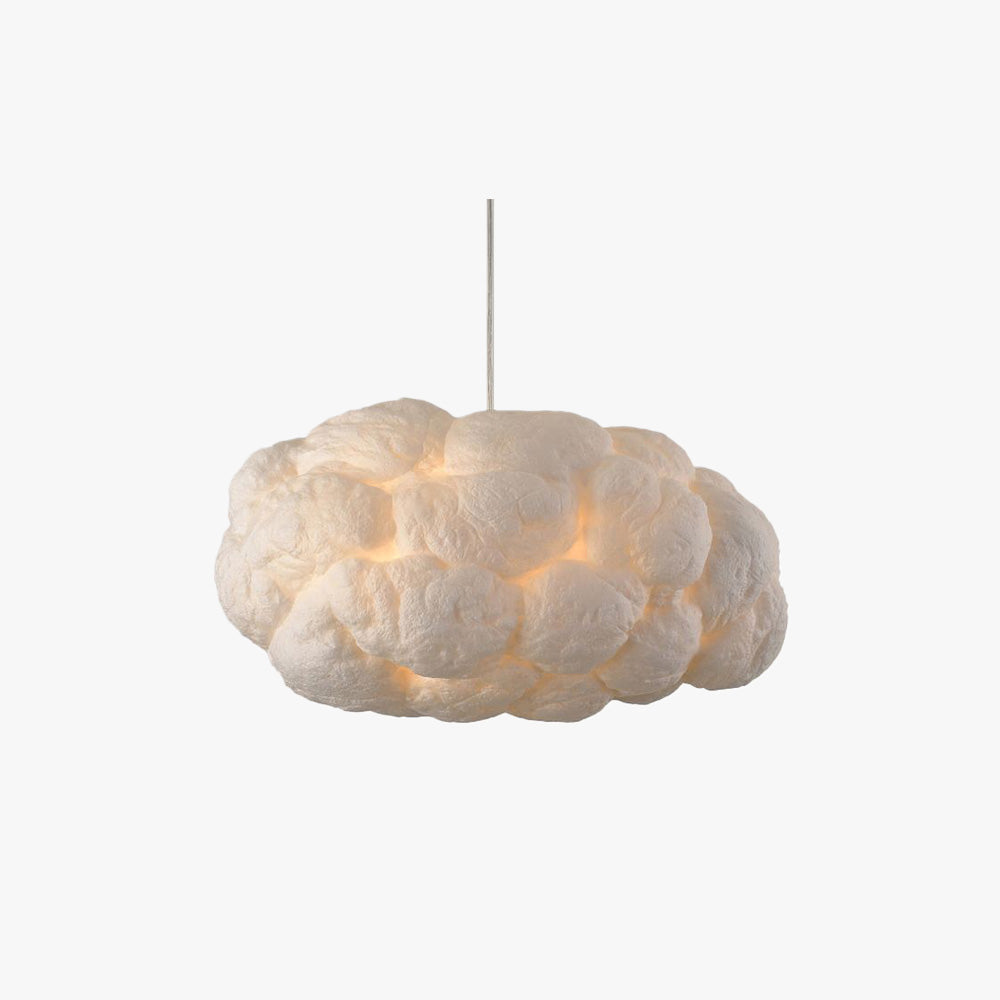 Nuage Suspension Nuage Art Deco Blanc Salon/Chambre à Coucher