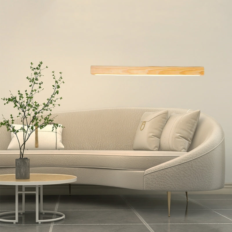 Zenx Applique Murale Linéaire en Bois
