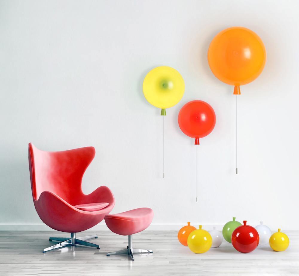 Cheerful Applique Murale Ballon Rêve Plastique