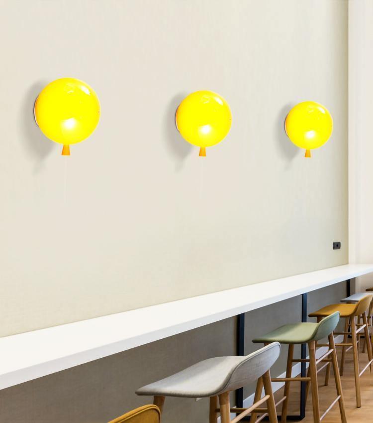 Cheerful Applique Murale Ballon Rêve Plastique