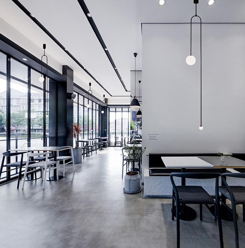 Lustra Lustre Mobile Noir Minimaliste