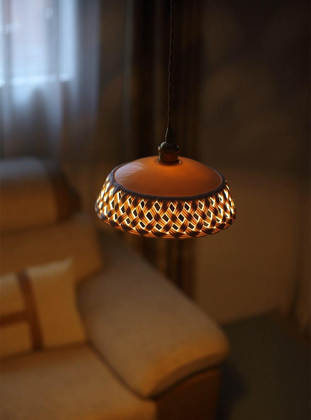 Orlenis Céramique Douillet Pendentif Lampe