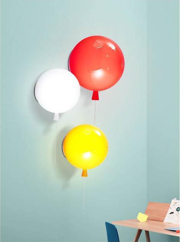 Cheerful Applique Murale Ballon Rêve Plastique
