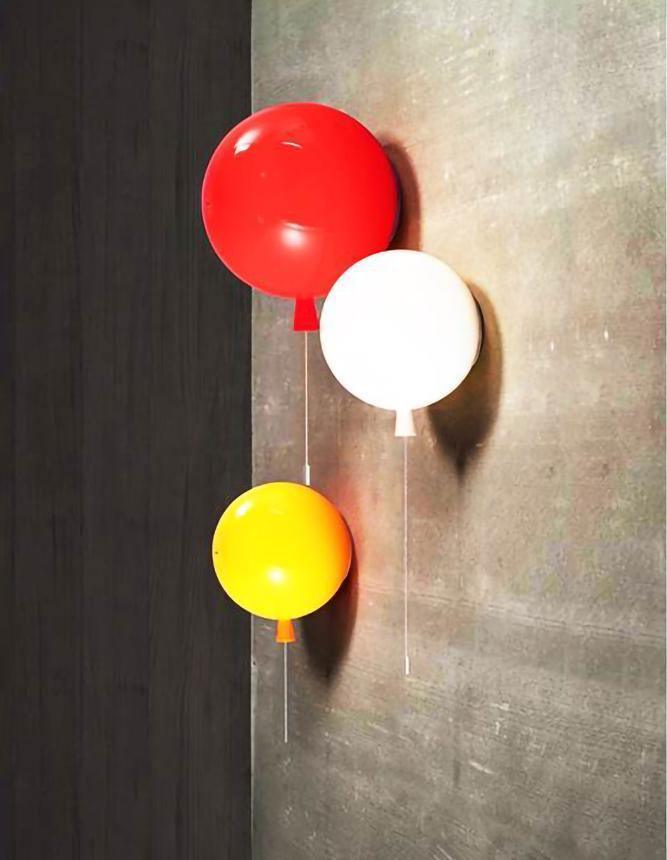 Cheerful Applique Murale Ballon Rêve Plastique