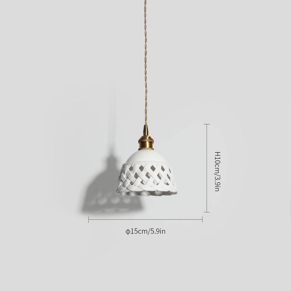 Orlenis Céramique Douillet Pendentif Lampe