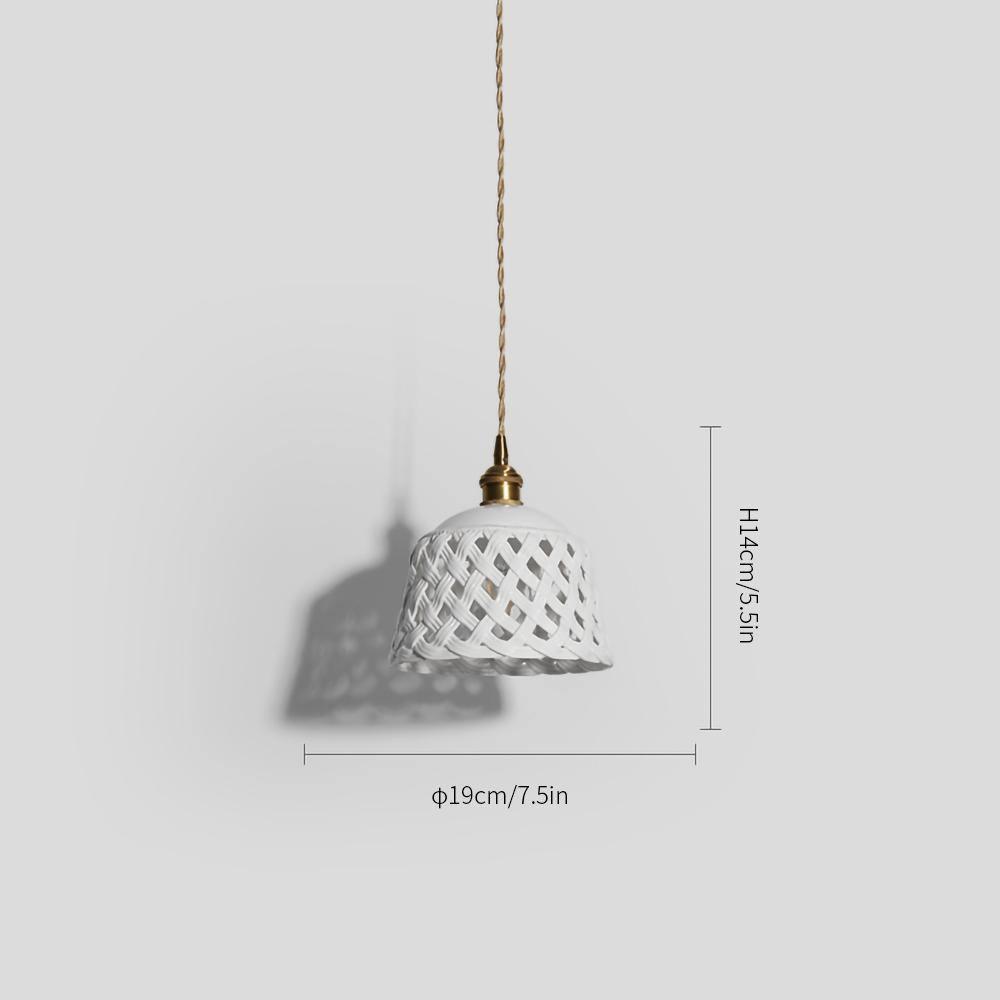 Orlenis Céramique Douillet Pendentif Lampe