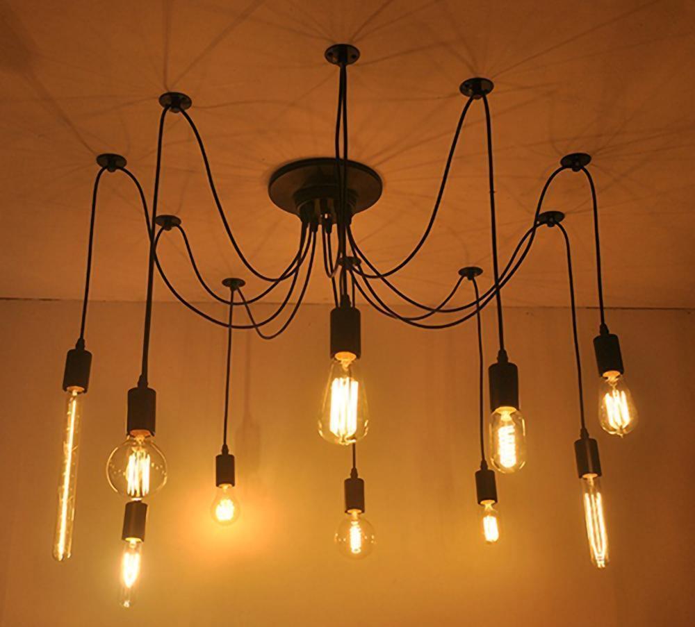 Lustra Lustre à Câble Araignée Industriel