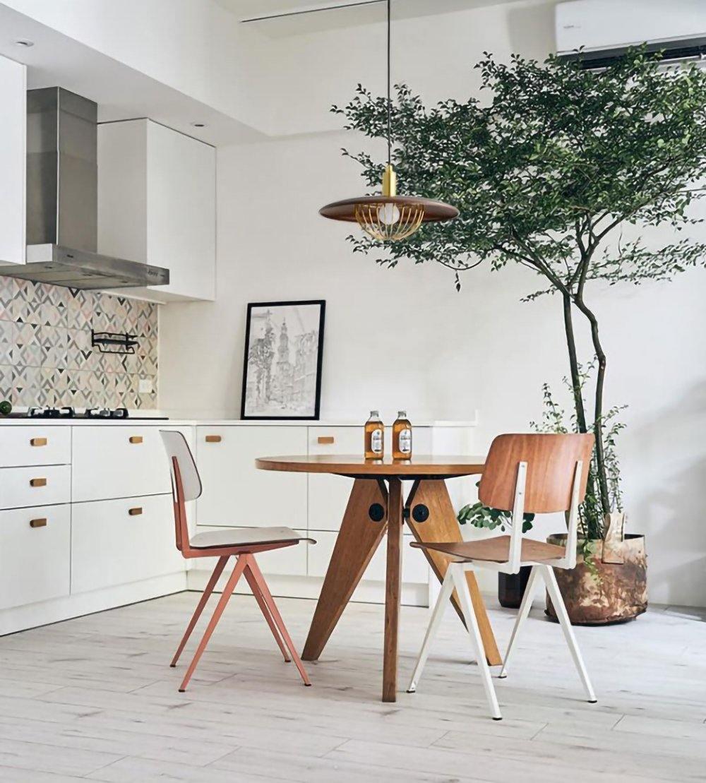 Elanora Wood Retro Vintage Pendant Lamp