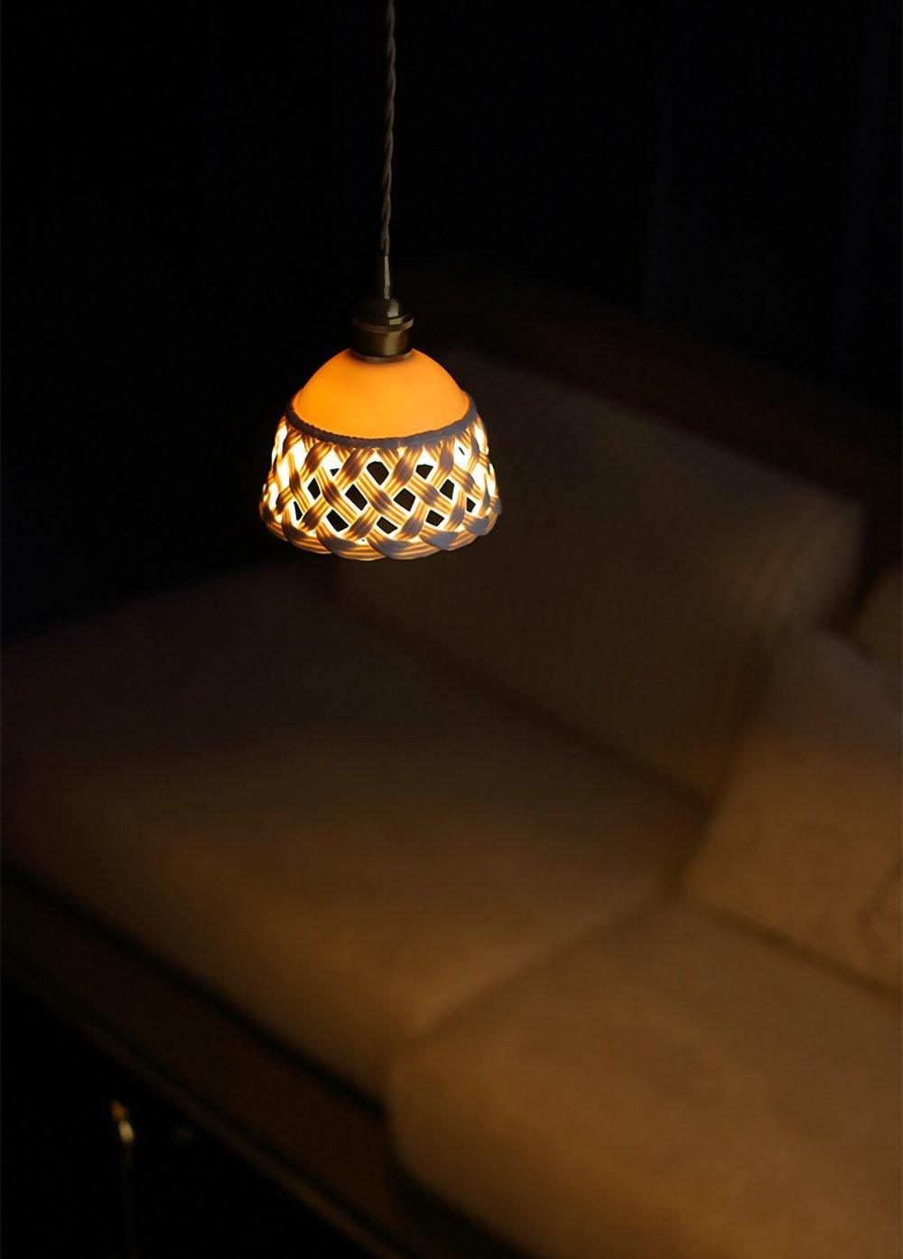 Orlenis Céramique Douillet Pendentif Lampe