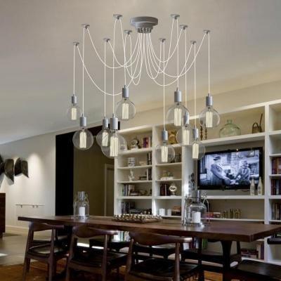 Lustra Lustre à Câble Araignée Industriel