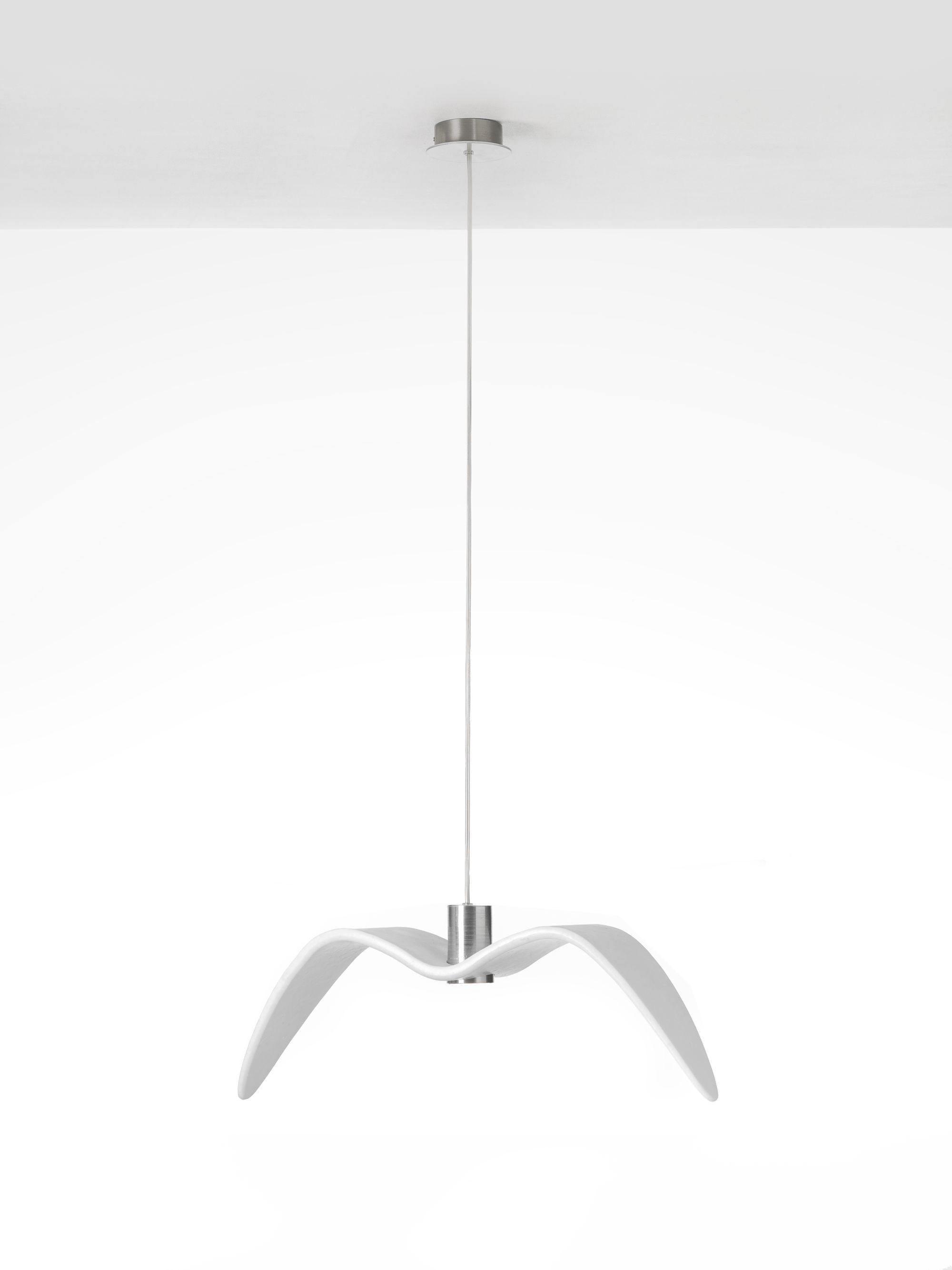 Lustra Suspension Lampe Ailes d'Oiseau pour Salon