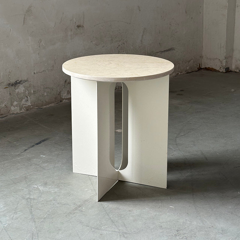 Acariel Table D'appoint en Marbre Minimaliste Moderne Accessoires