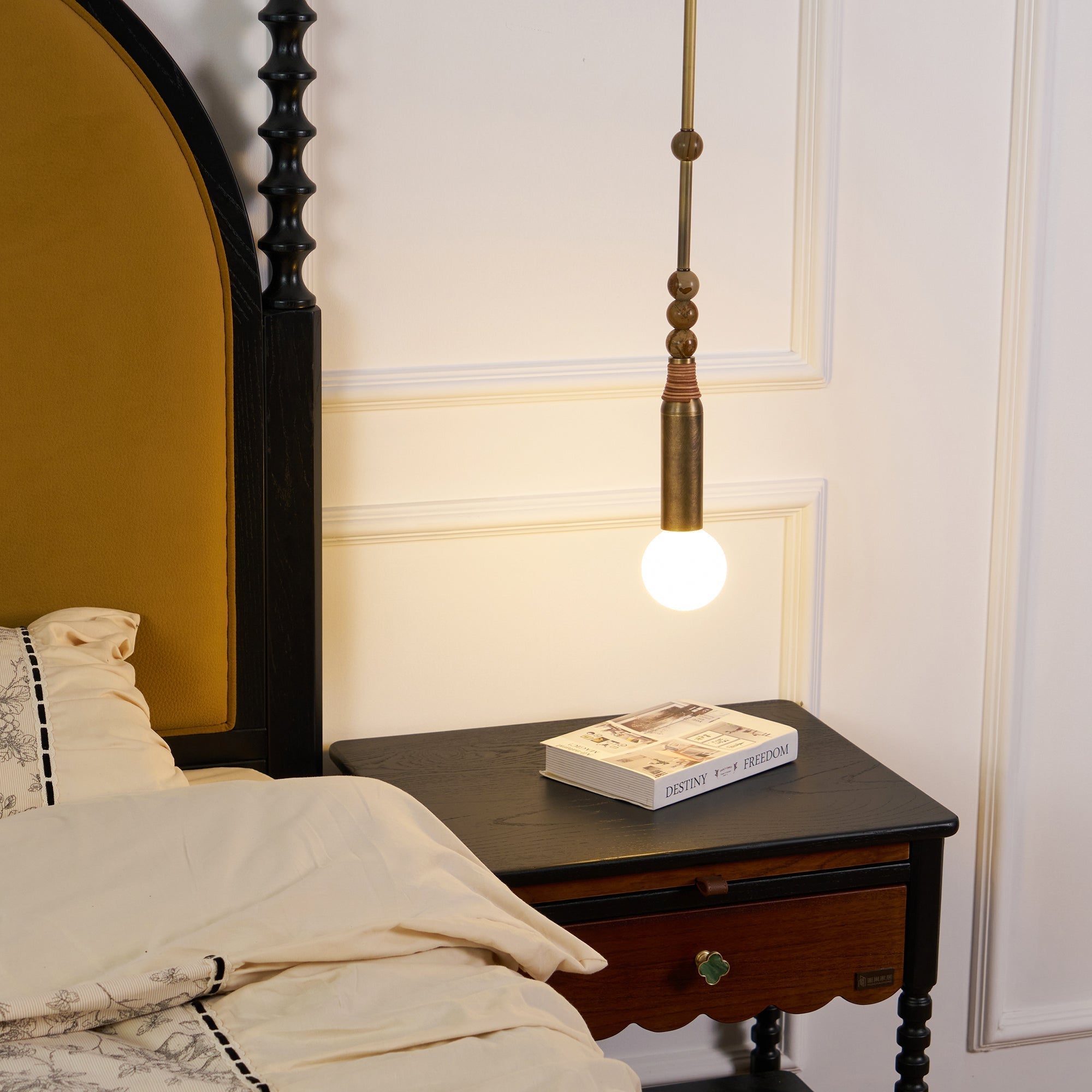 Sylirara Suspension Moderne Minimaliste en Marbre