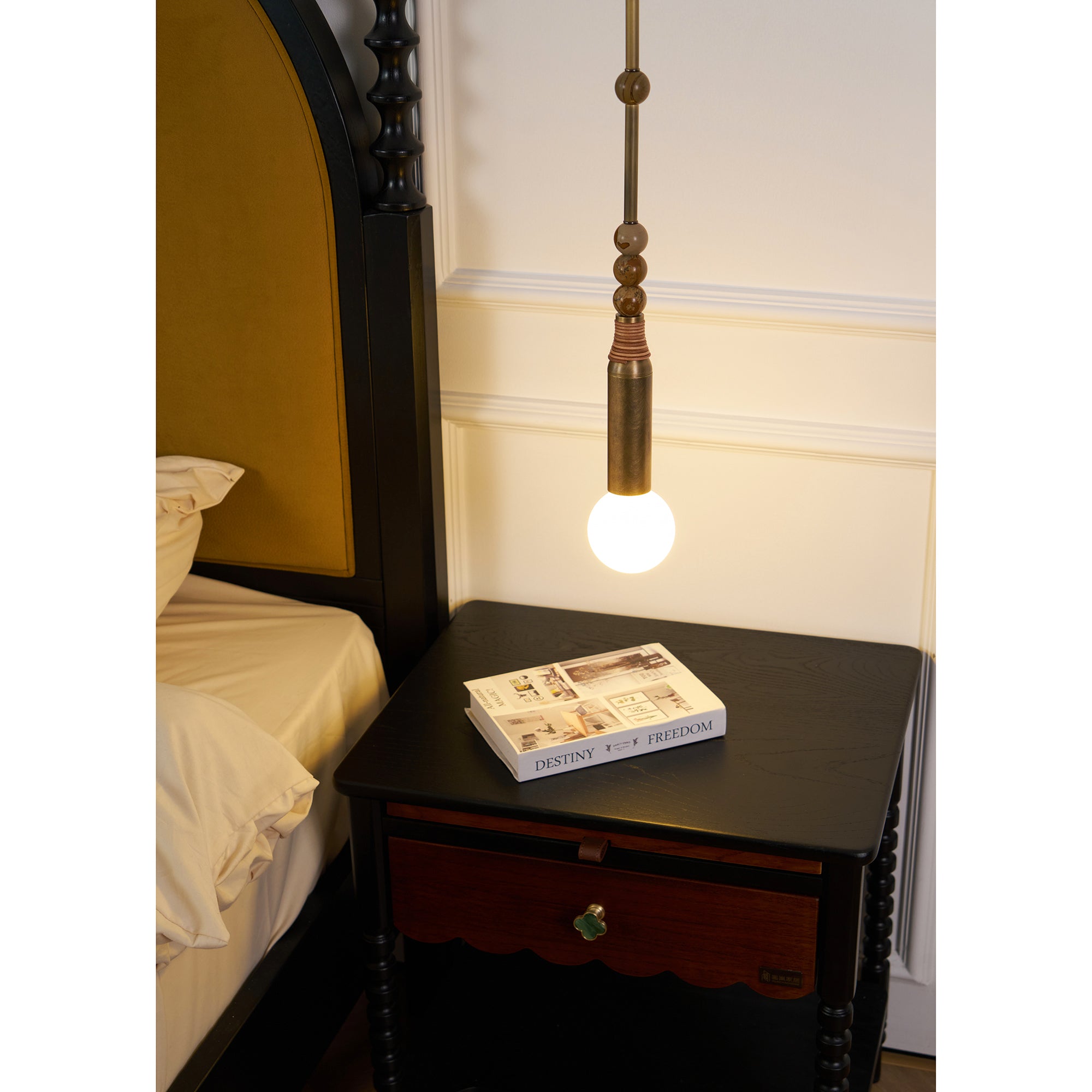 Sylirara Suspension Moderne Minimaliste en Marbre