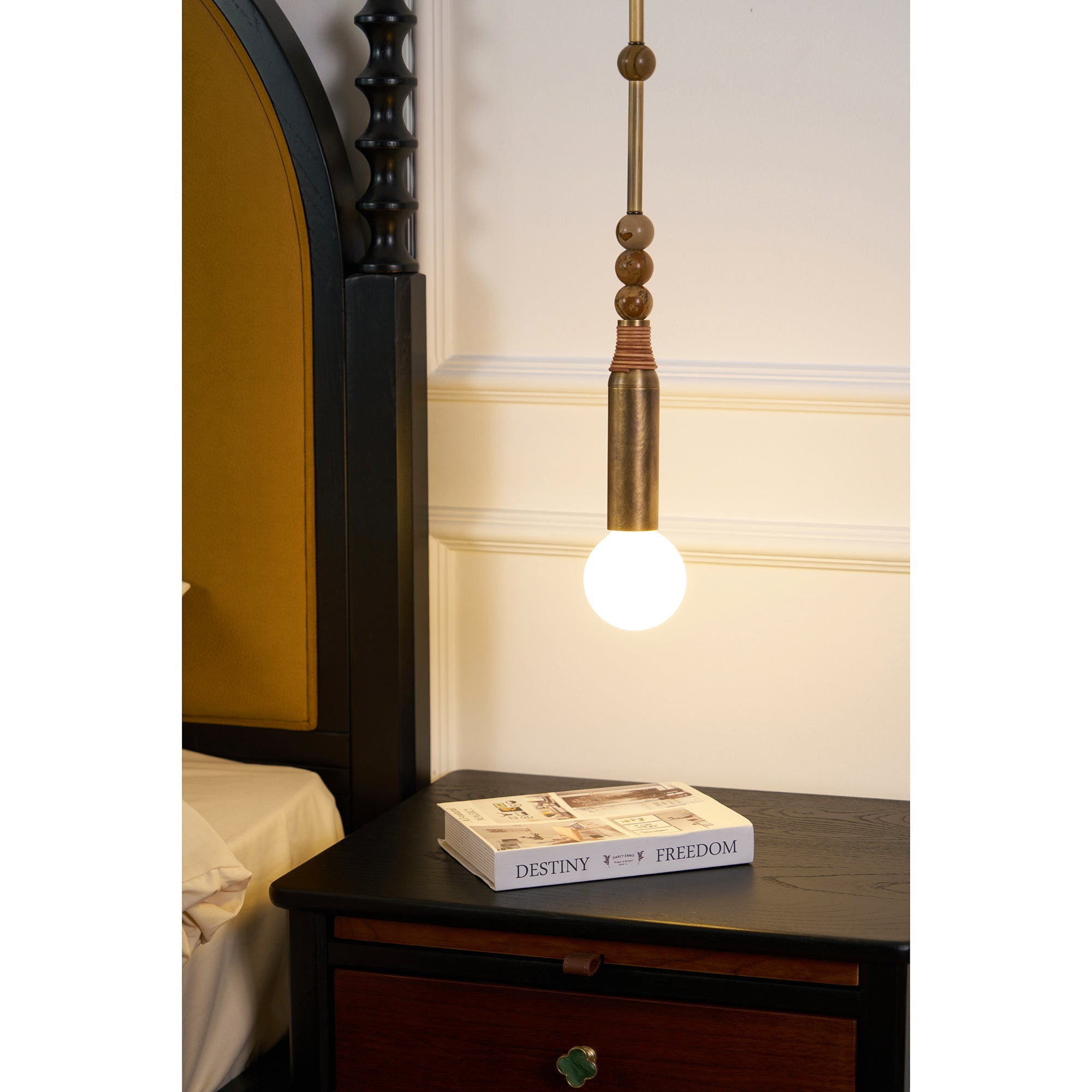 Sylirara Suspension Moderne Minimaliste en Marbre