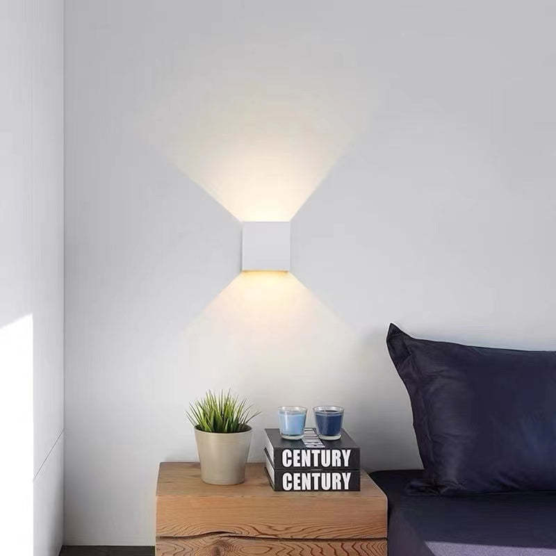 Nexu Applique Murale Carrrée Minimaliste  Intérieur/Extérieur