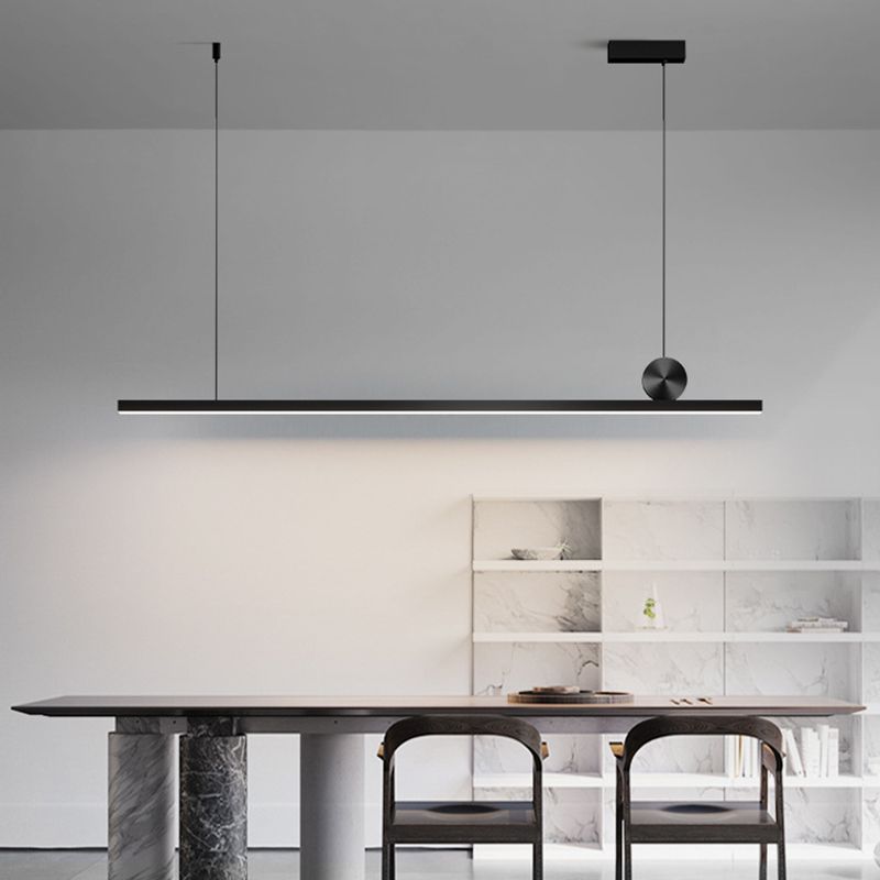 Luvon Design LED Suspensions Linéaire Moderne Métal
