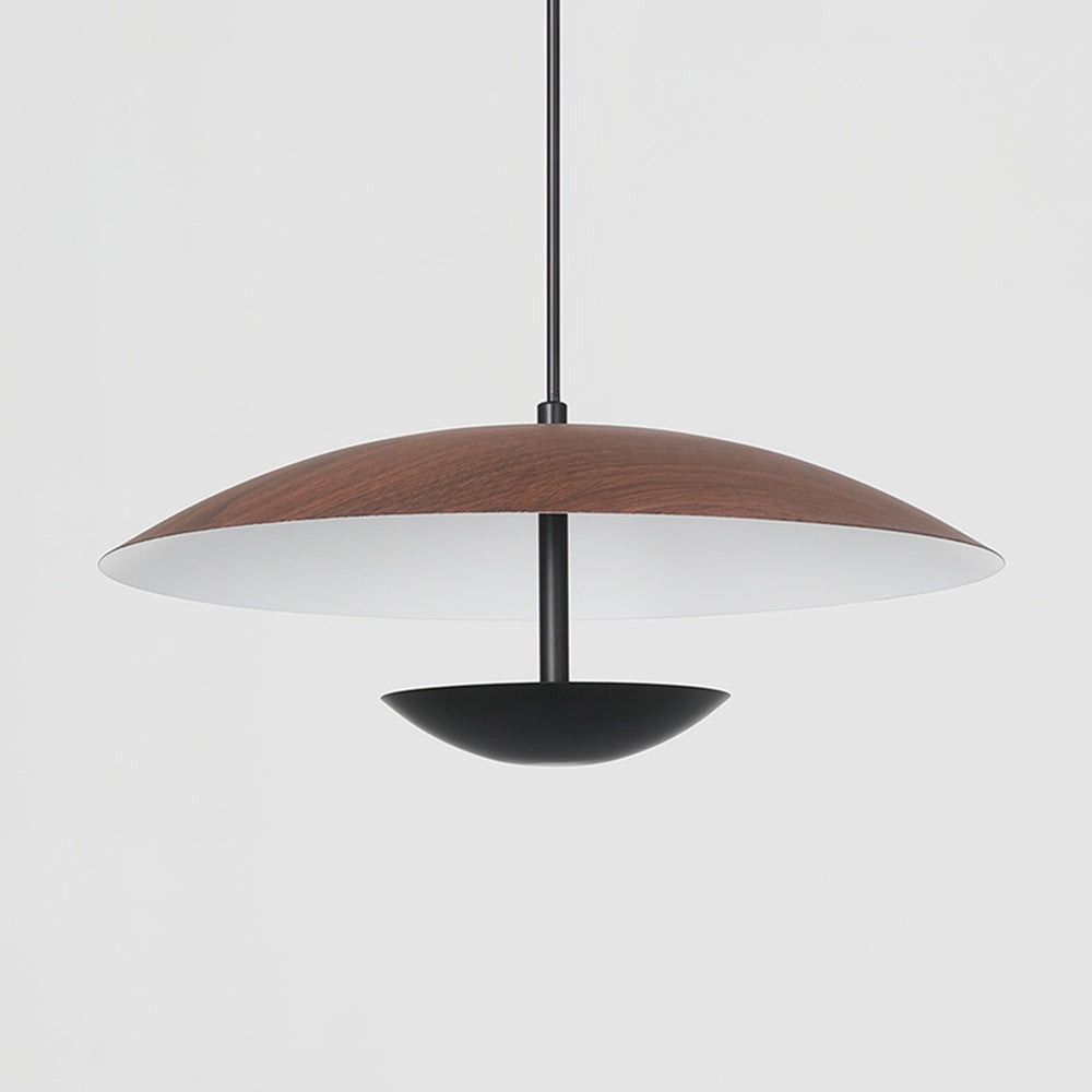 Zephy Suspension Dôme Traditionnelle.  Bois/Marron. Salon/Salle à Manger