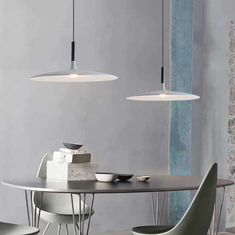 Rava Suspension Ronde Nordique  Blanc/Noir/Gris Claire/Armée Verte