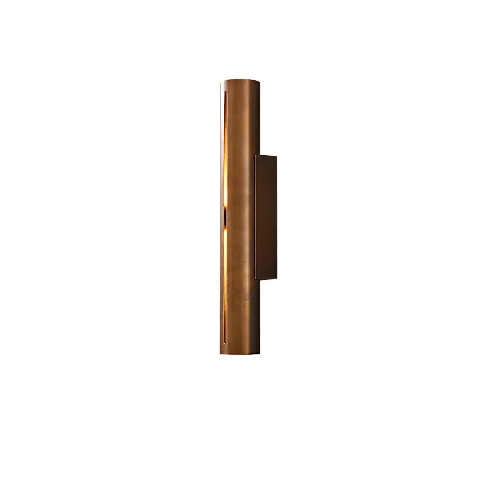 Avsilara Applique Murale Cylindre Laiton Minimaliste Moderne