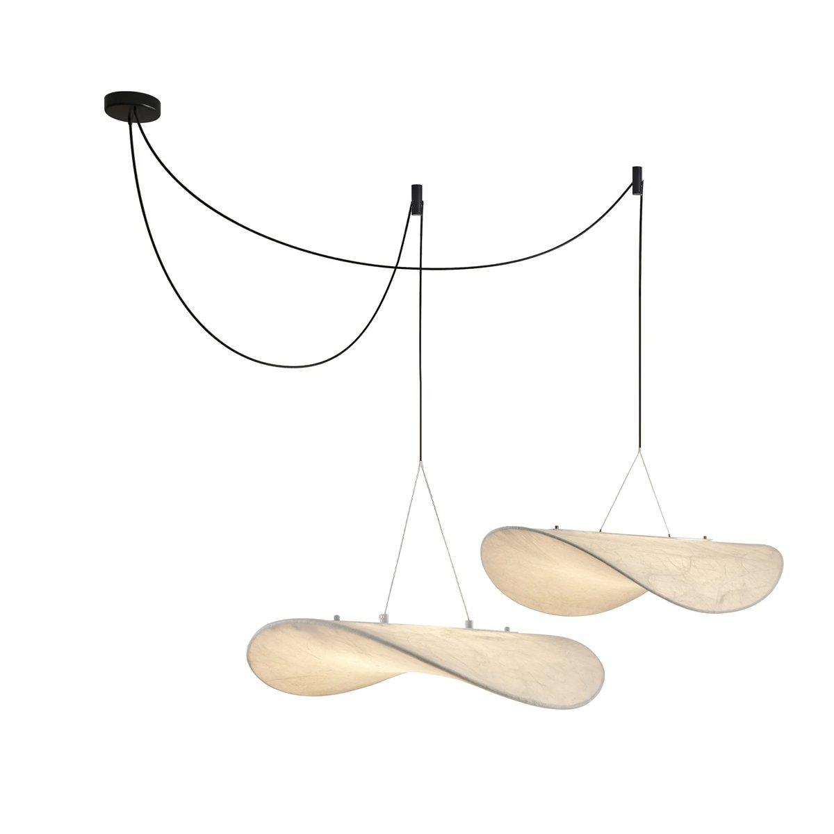Cuzora Suspension en Soie Nordique Élégante