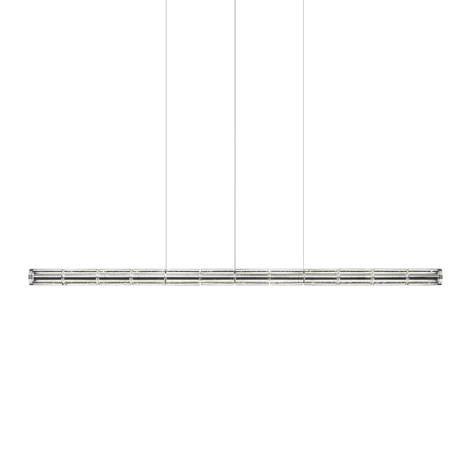 Lyliris Suspension Linéaire en Verre Minimaliste