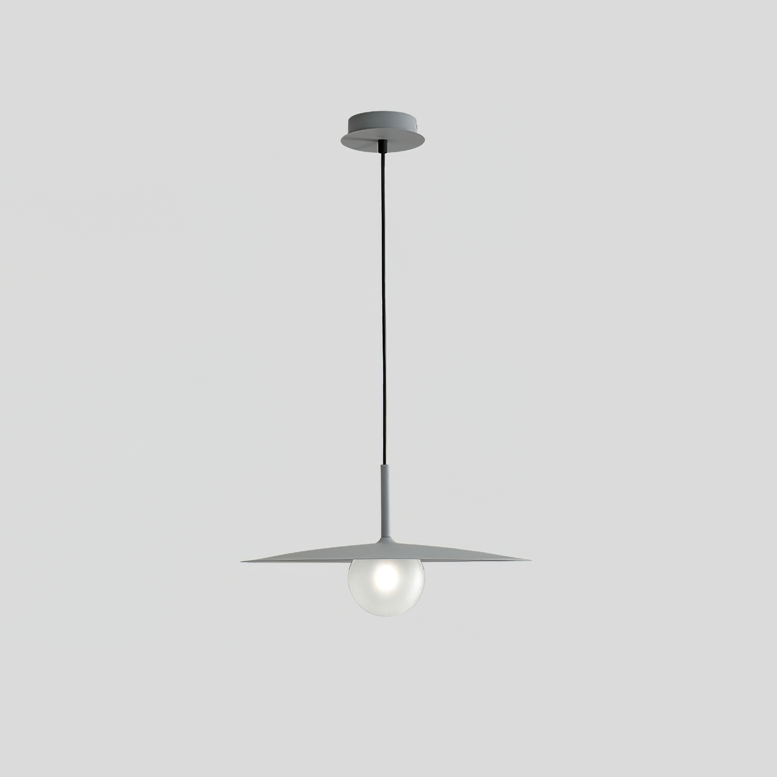 Lustra Suspension Lampe Abat-jour Plat pour Salon