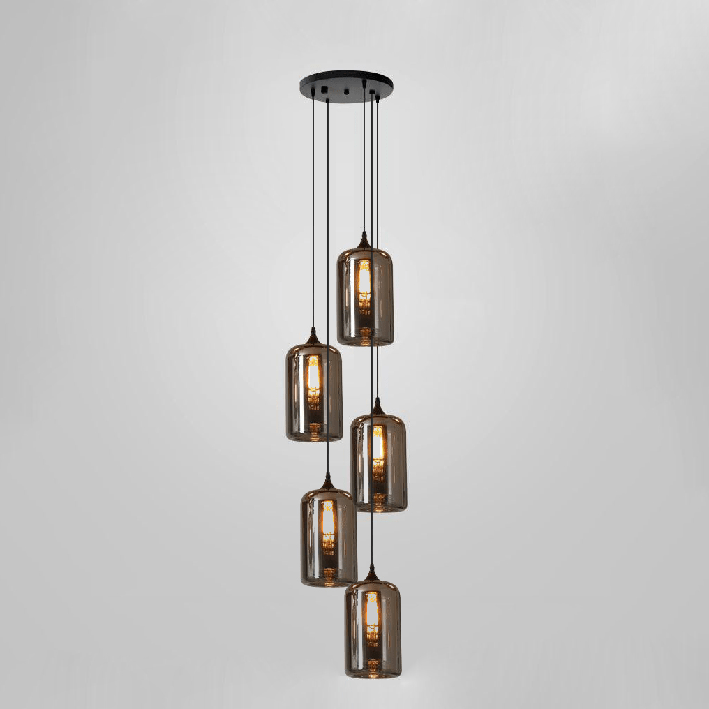 Talis Suspension en Verre Industrielle Chic