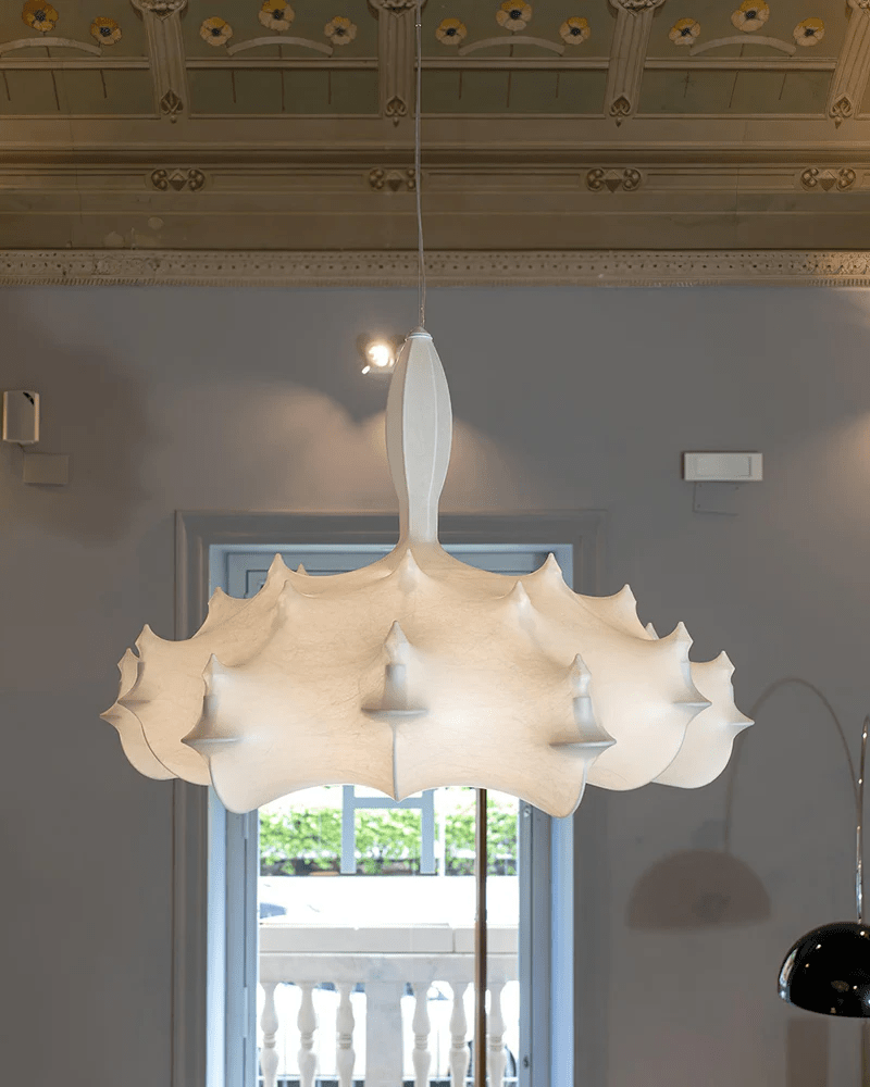 Lumina Suspension en Soie Contemporaine