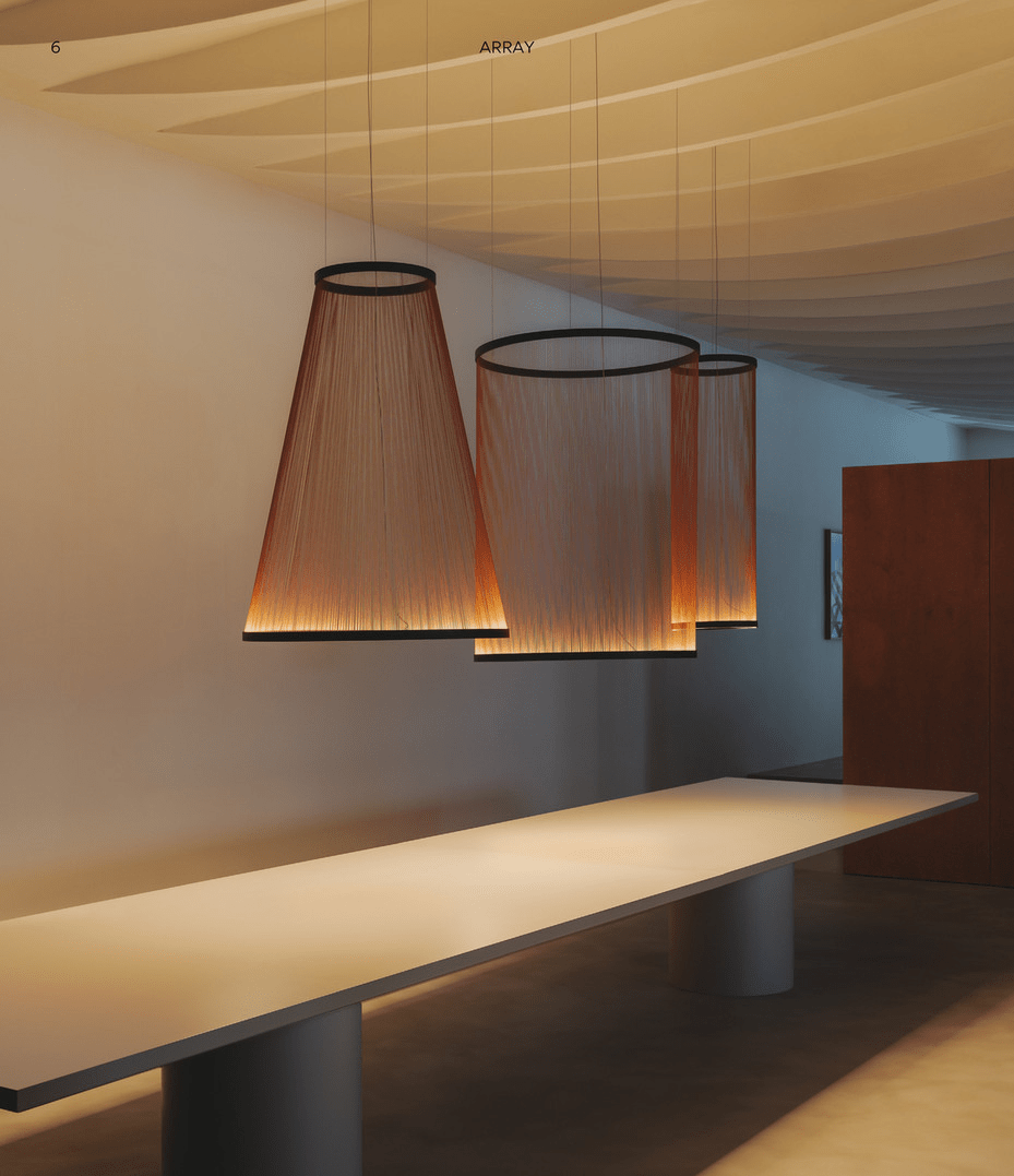 Cone Lampe Suspendue Minimaliste en Aluminium