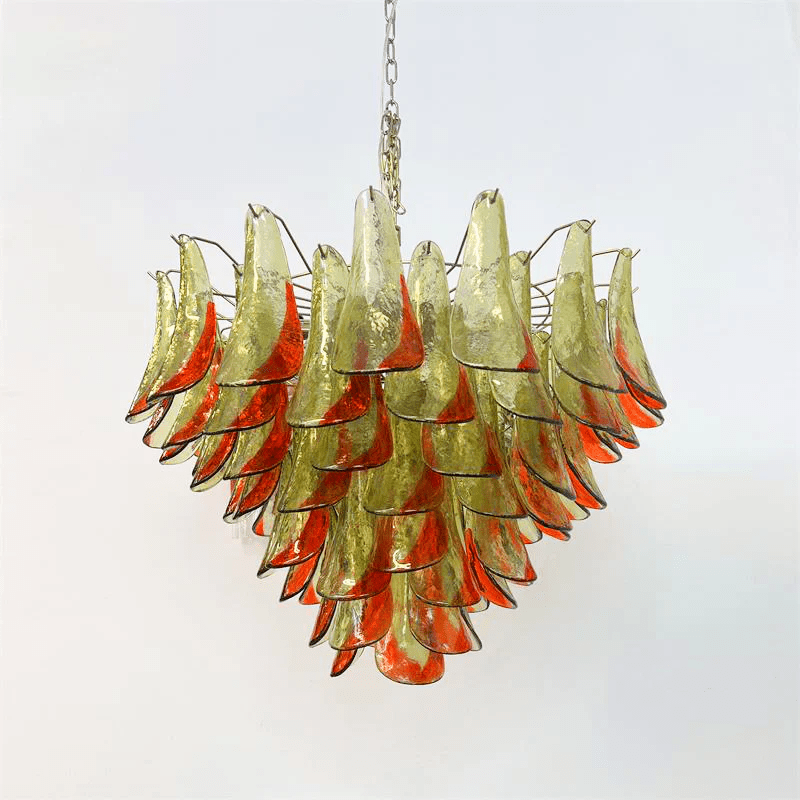 Aurora Lustre en Verre Murano Pétale Élégant
