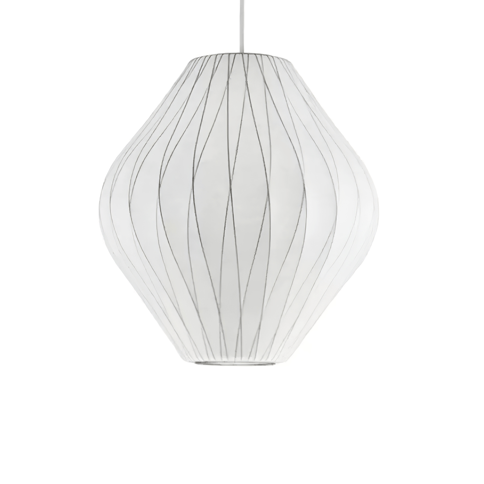 Nebula Lampe Suspendue en Soie de Mûrier Boule