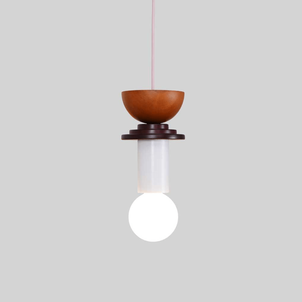 Elena Suspension Moderne en Bois